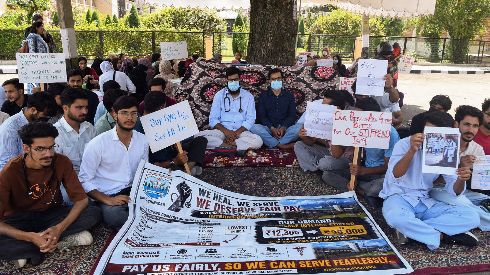 Notice from colleges, assurance from government: J&K medical interns end stir