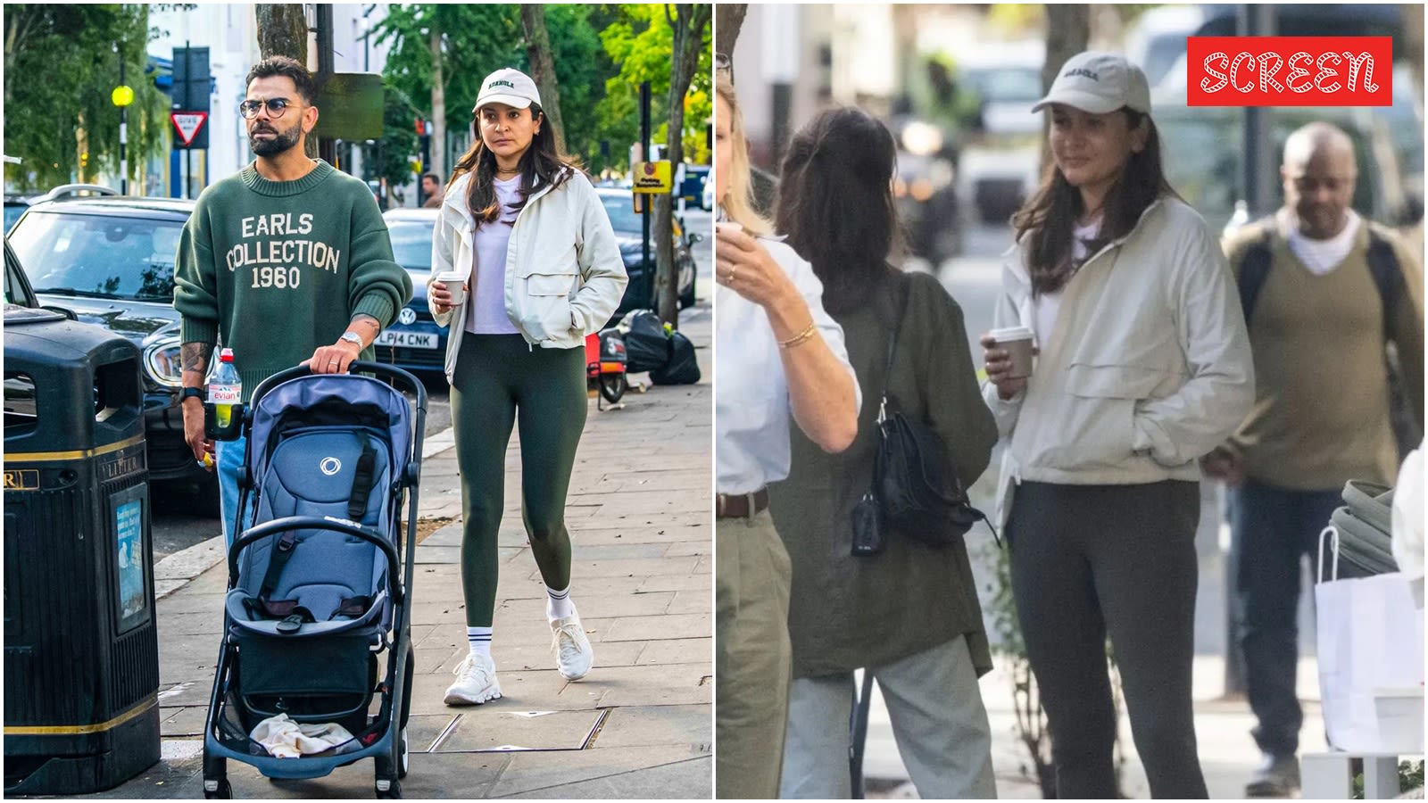 Anushka Sharma, Virat Kohli spotted strolling near son Akaay’s nursery in London. See pics