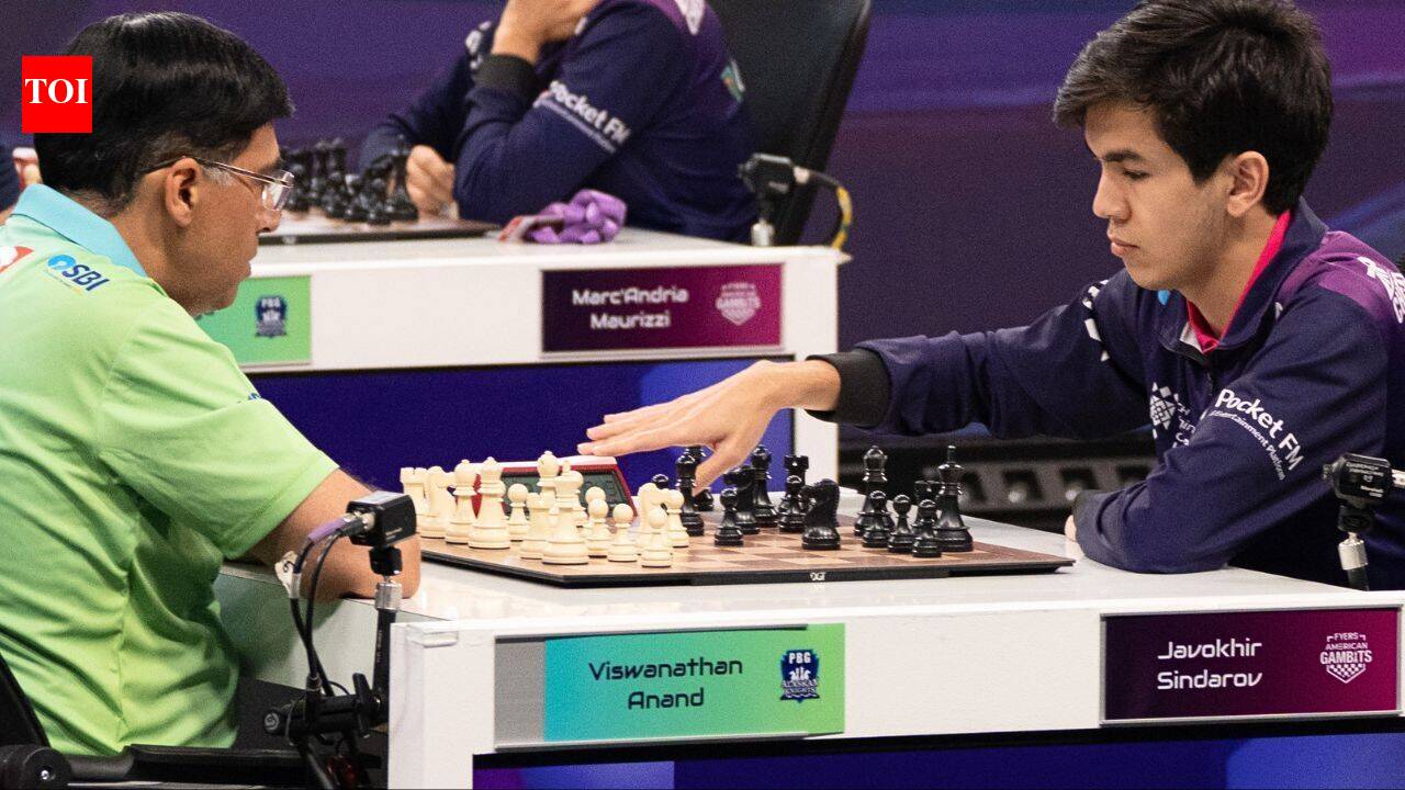 ‘It’s madness’: Viswanathan Anand loses on time after declining draw against Sindarov
