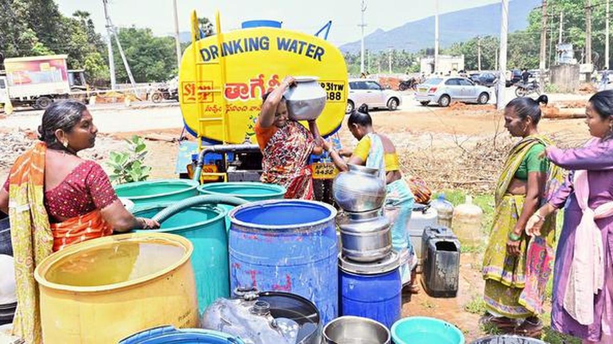 Visakhapatnam’s groundwater falls 3.86 metres in a year; six villages past 20 metres deep