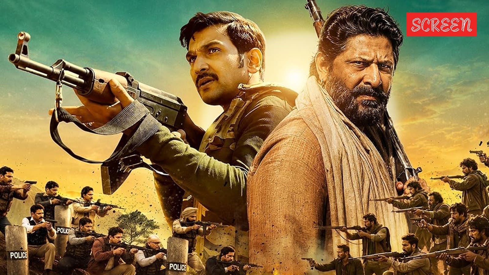 Ghamasaan movie review: Pratik Gandhi, Arshad Warsi clash in gritty dacoit drama