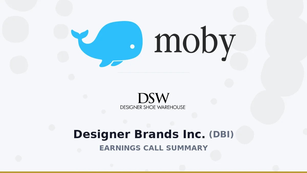 Designer Brands Inc. Q2 2026 Earnings Call Summary