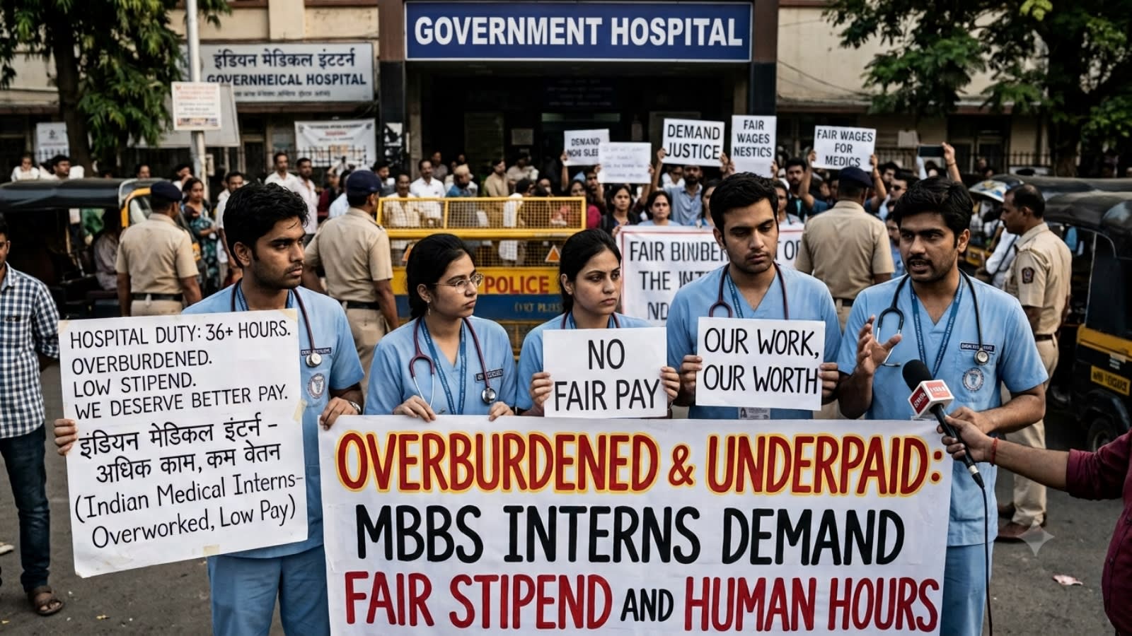 From Rs 12,300 to Rs 27,000: Medical interns’ protests expose wide stipend gap across states