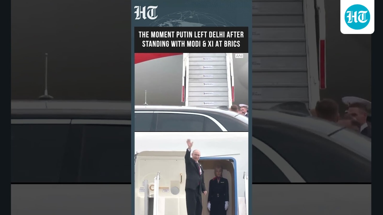 Putin Leaves Delhi After Historic BRICS Summit - the Exit That Everyone Watched