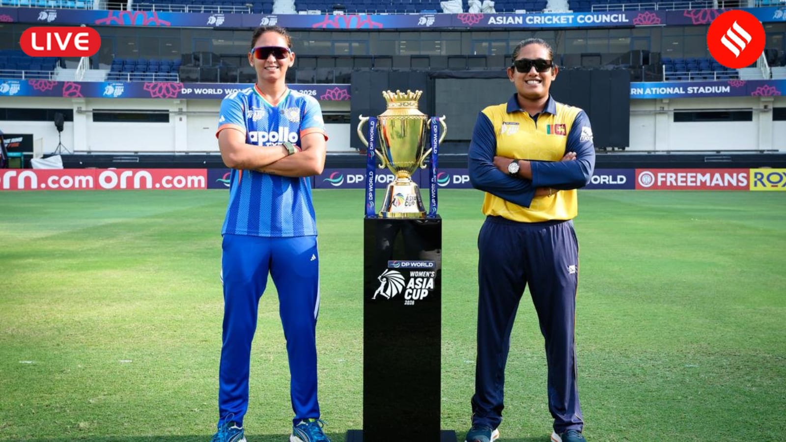 India Women vs Sri Lanka Women Asia Cup Final Live Score: INDW win toss, opt to bat vs SLW in Dubai