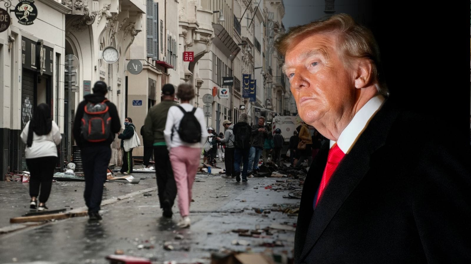 "Hatred In Their Hearts": Trump Blames Immigrants For Unrest In France