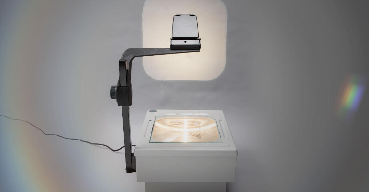 How overhead projectors took over your classroom