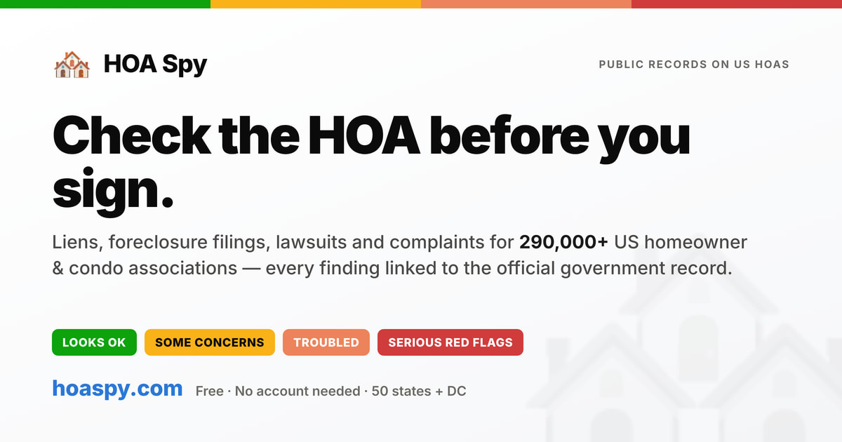 HOA's are making the home crisis worse