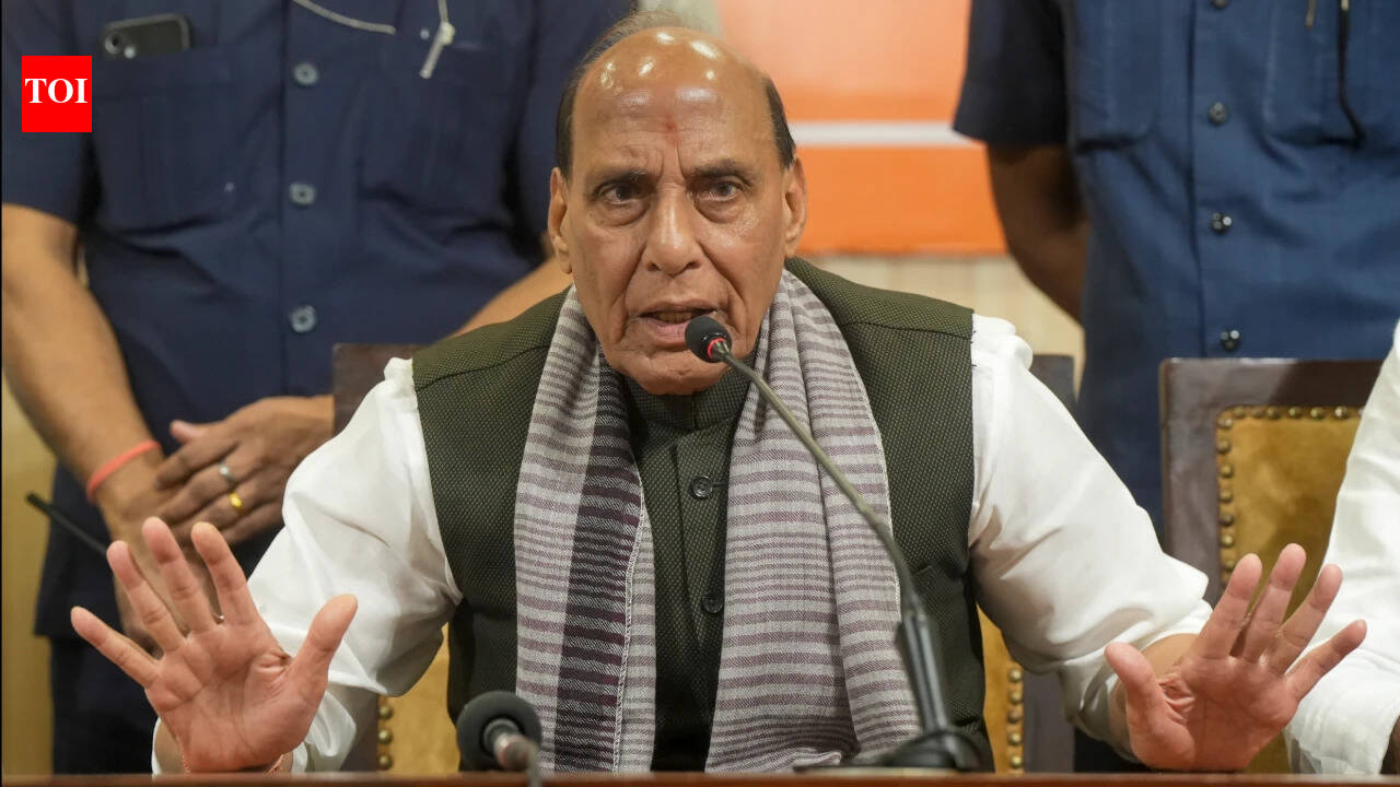Congress’s post-truth politics of distrust, undermining democracy: Rajnath Singh