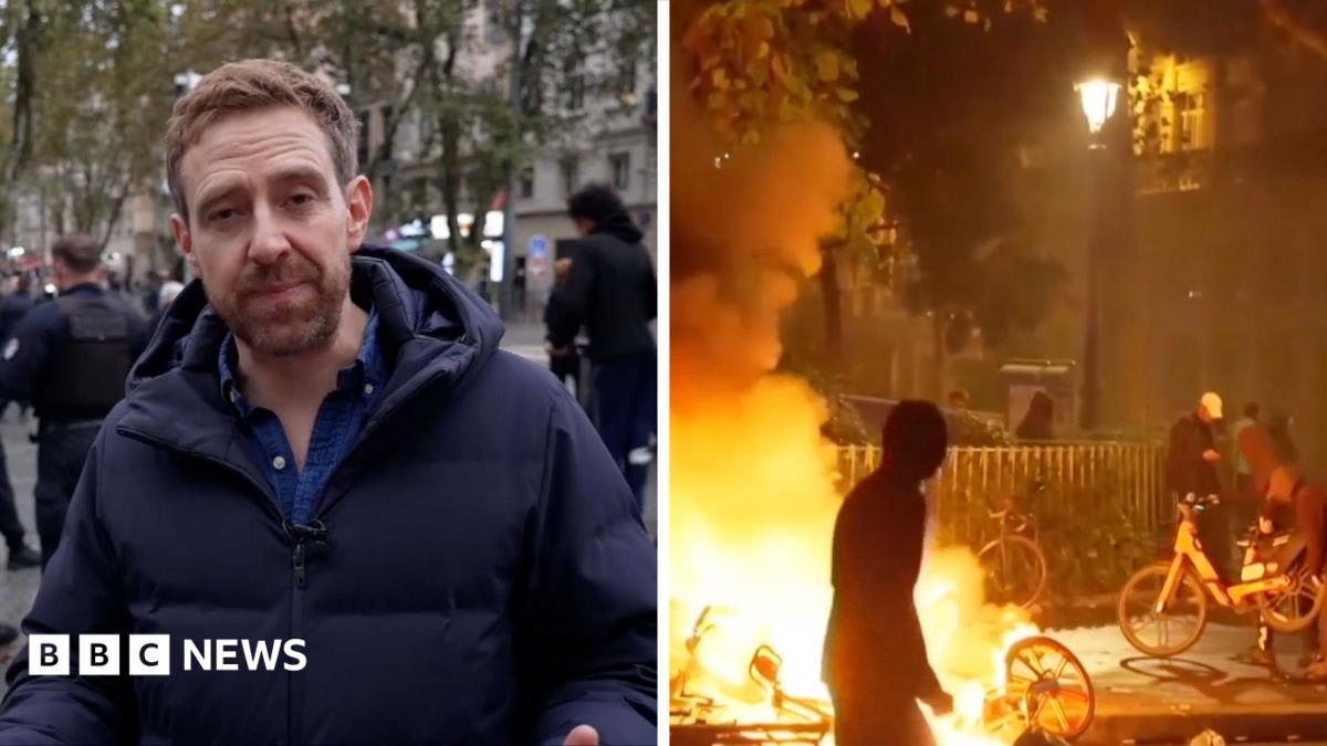 Watch: Clean up begins after French riots but police remain