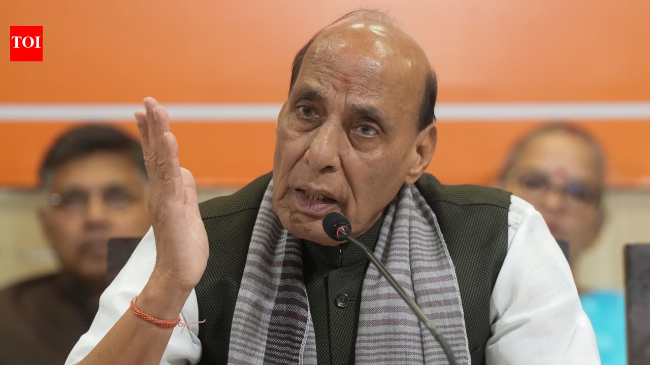 ‘No double standards on terrorism’: Rajnath’s warning at SCO meet with Pakistan present