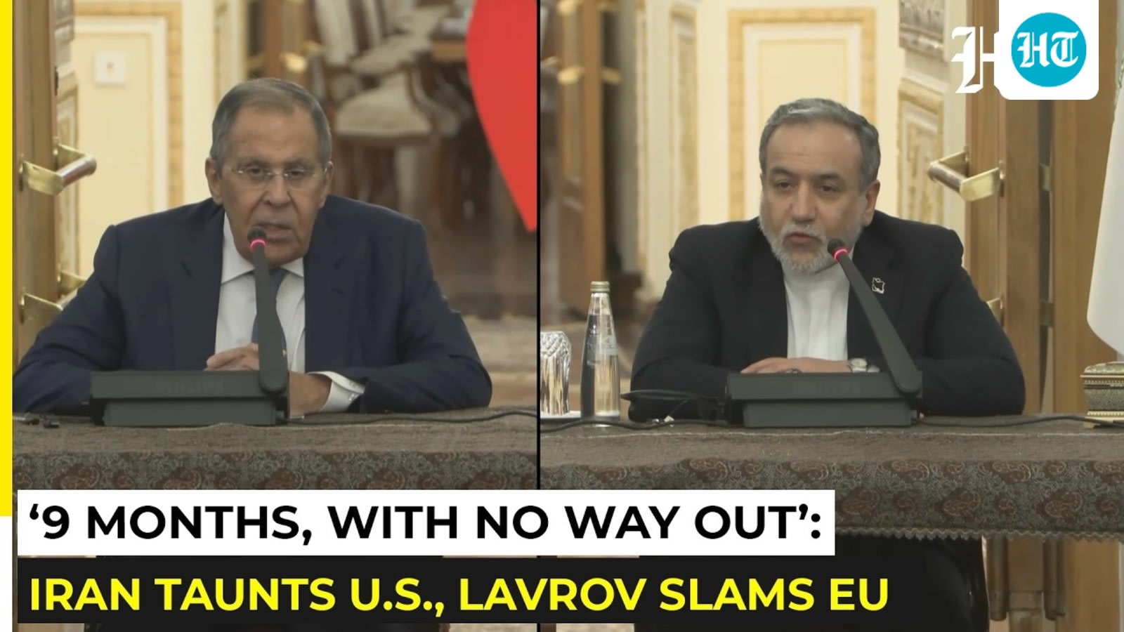Araghchi blames US, Europe for wars, Lavrov slams energy policy