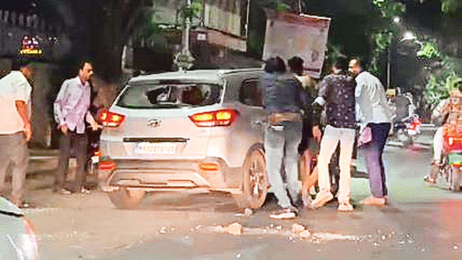 In road rage, attacker bites garba reveller’s earlobe off
