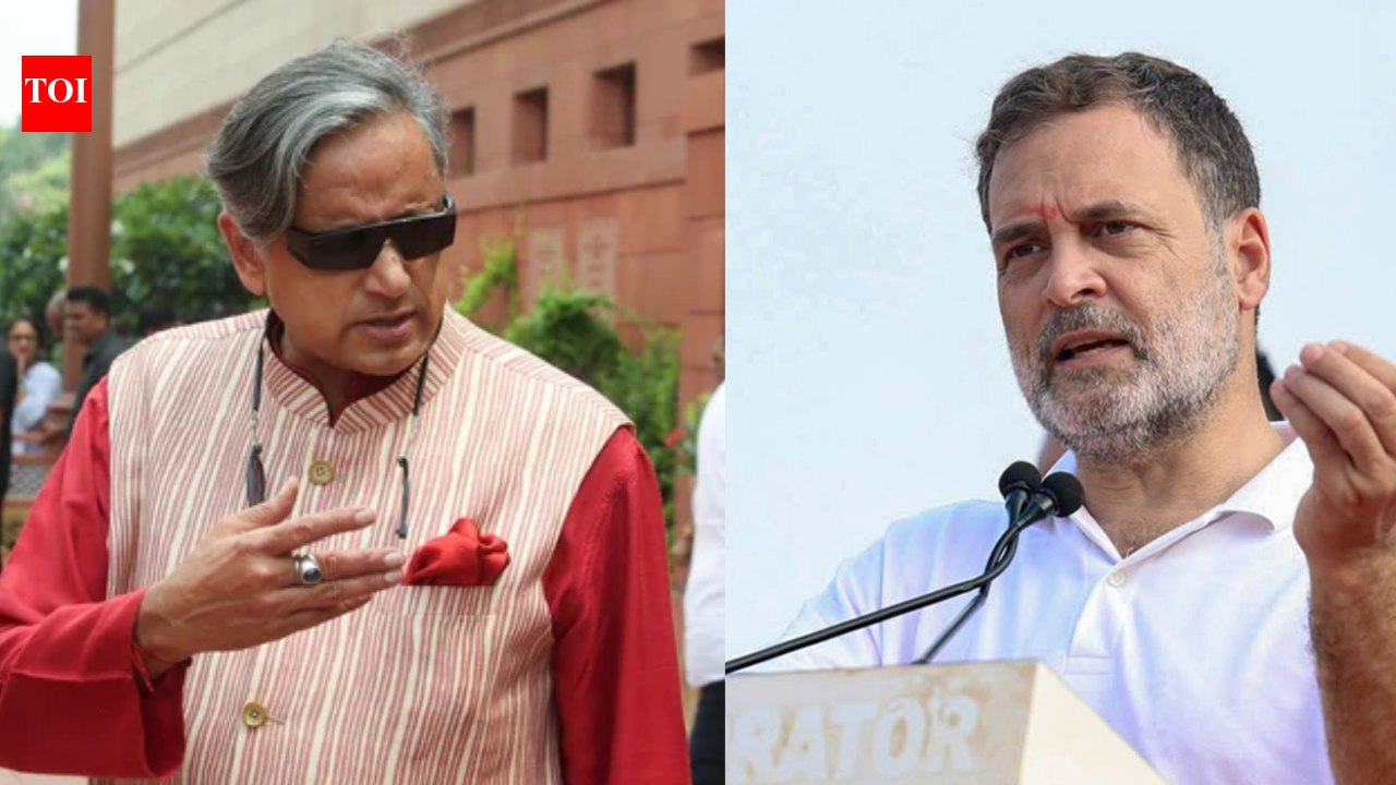 ‘I'm not a travel agent’: Shashi Tharoor when asked about Rahul Gandhi's foreign trip