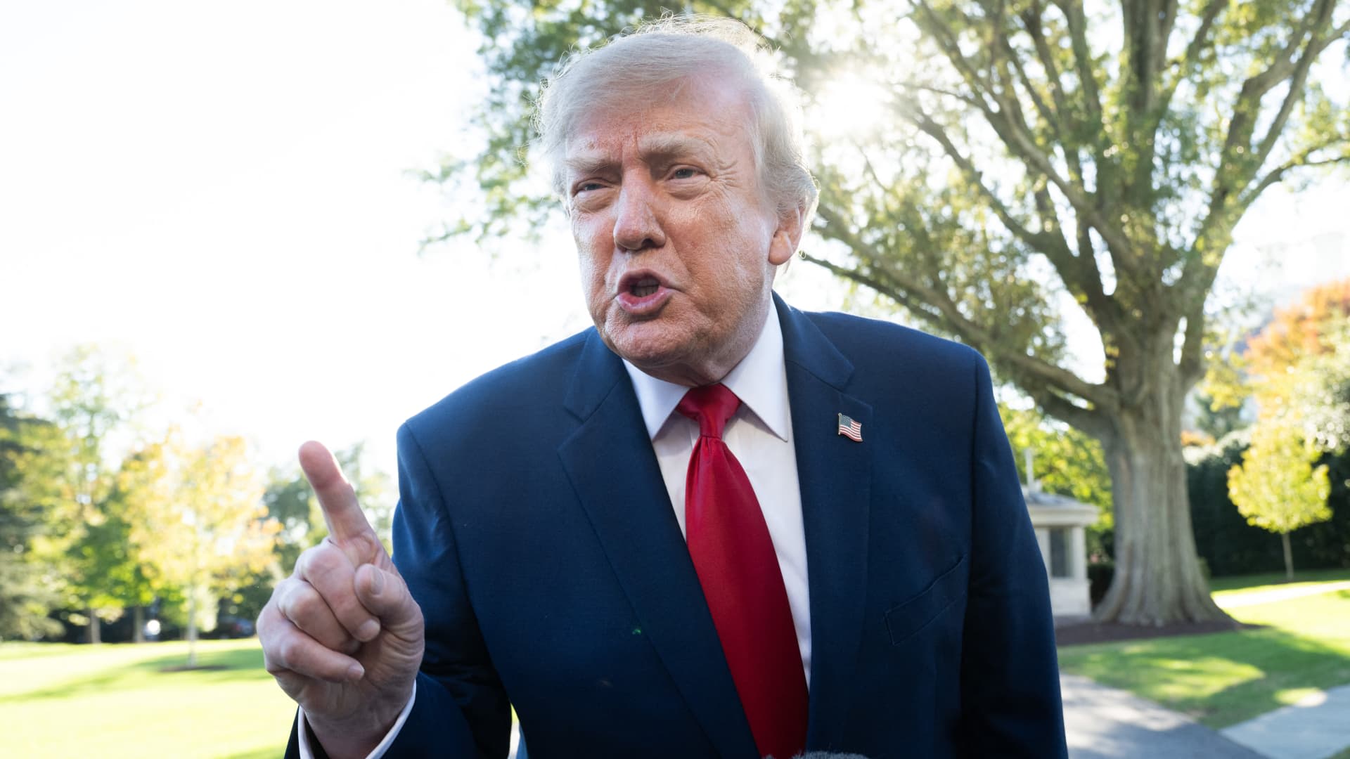 Trump denies ordering Starlink slowdown in Ukraine, says he doesn't know who did