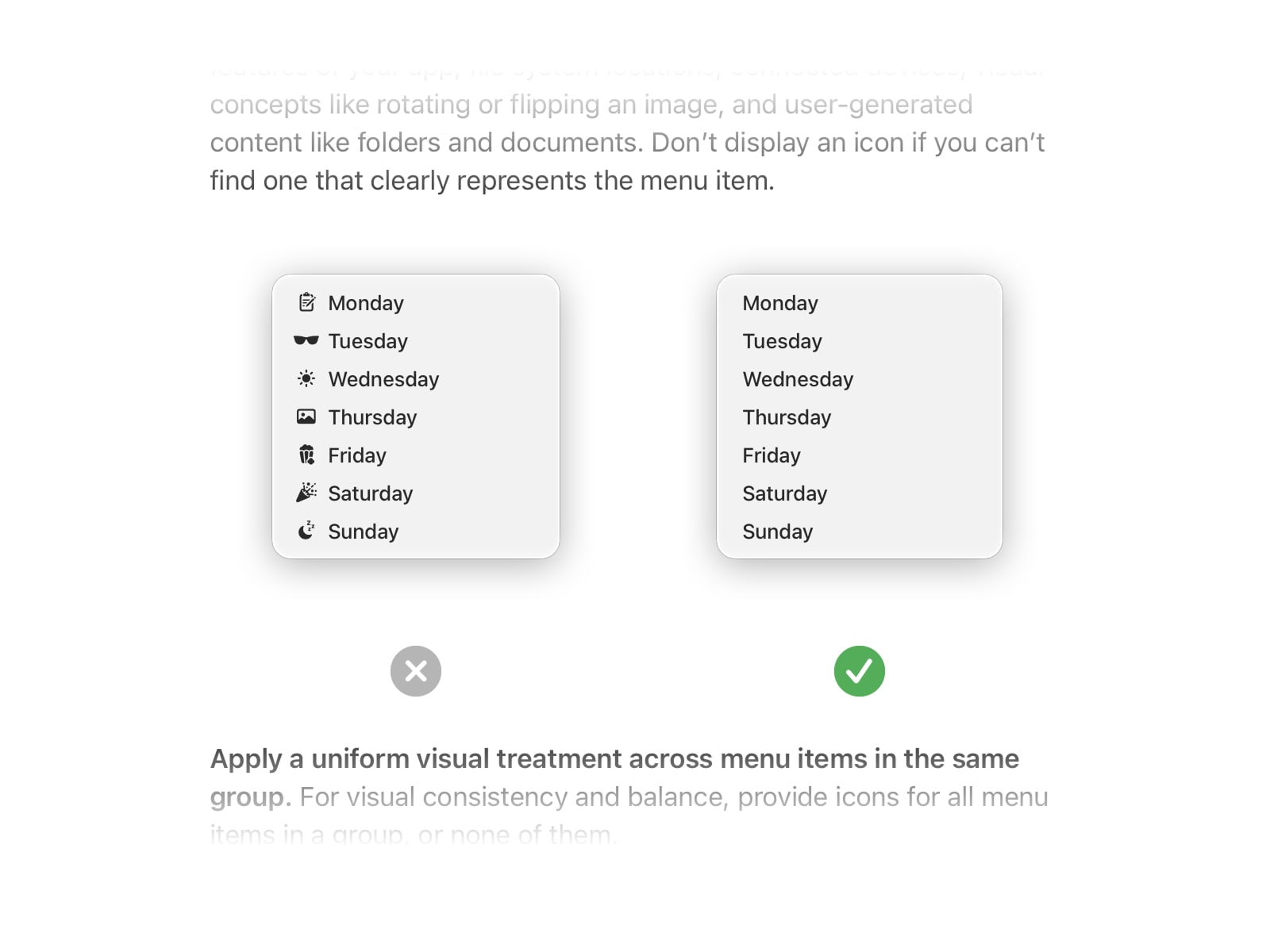 No More Icons in Every Menu by Default