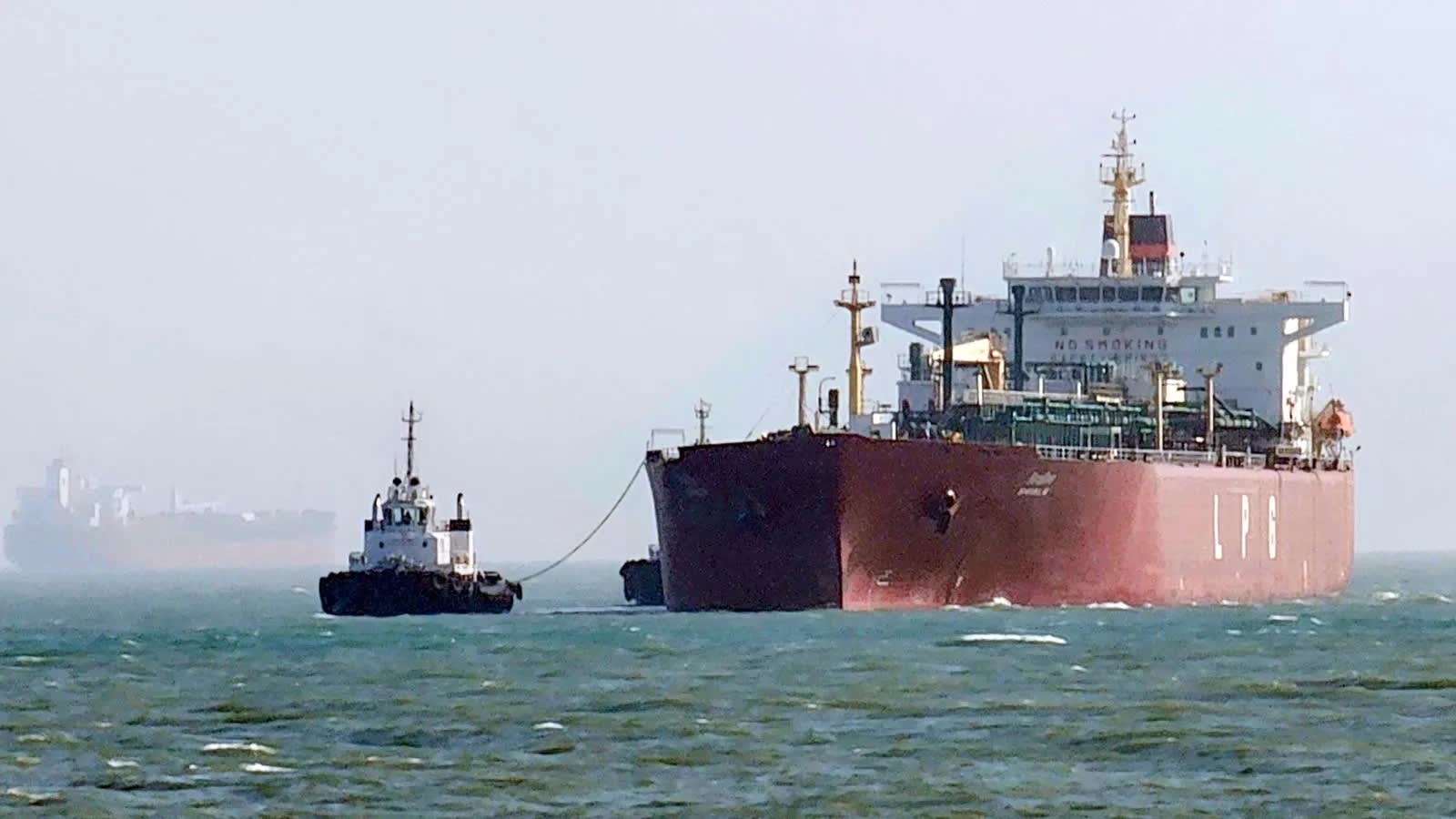 Kuwait-flagged tanker with 21 Indian seafarers hit near Strait of Hormuz, crew safe