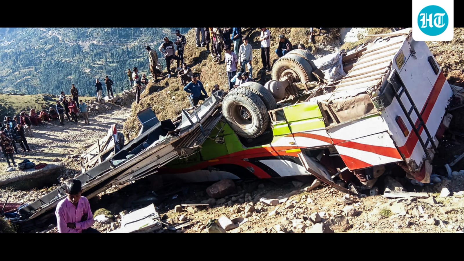 Two dead, 17 injured in Udhampur bus accident