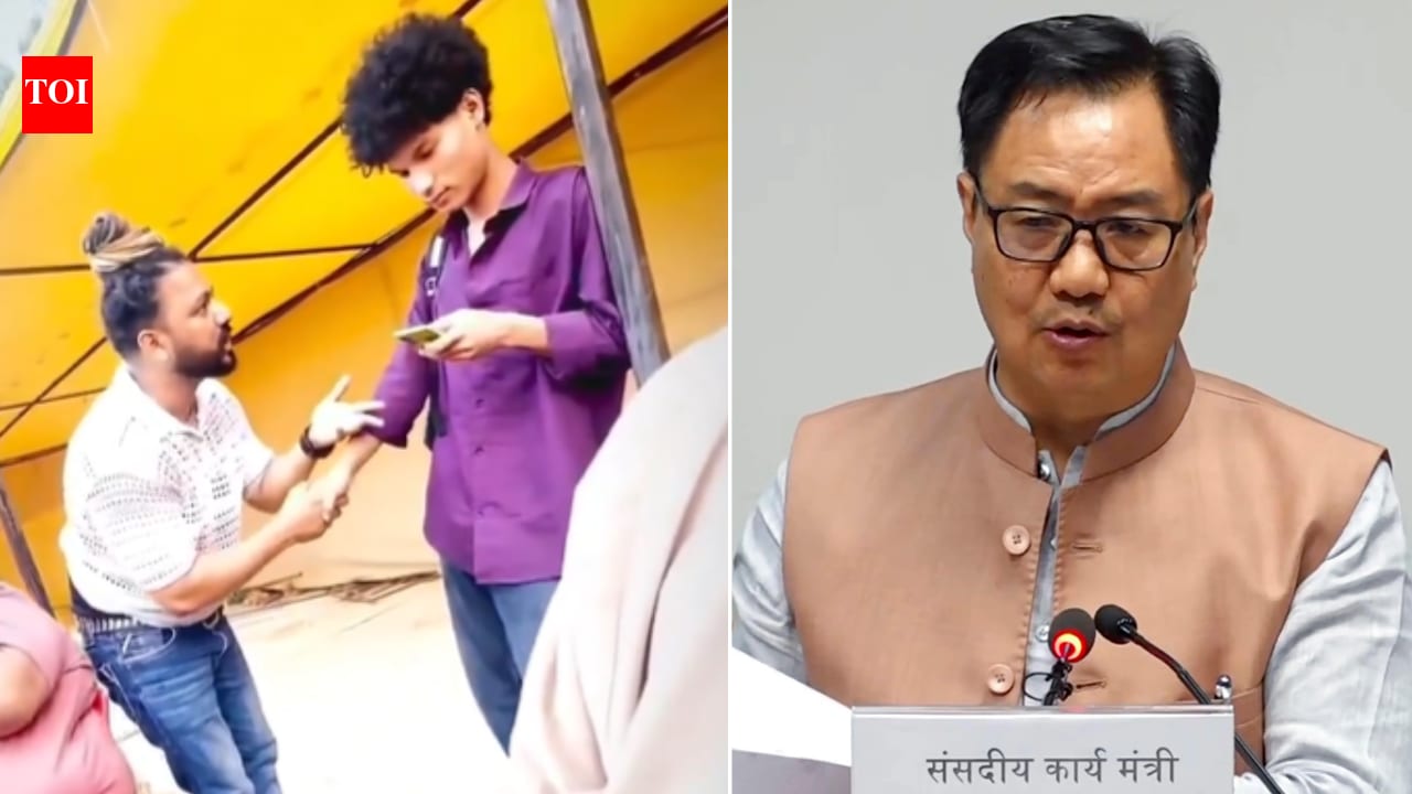 ‘Evil man will be punished’: Rijiju warns Delhi man over racial abuse of Tripura youth