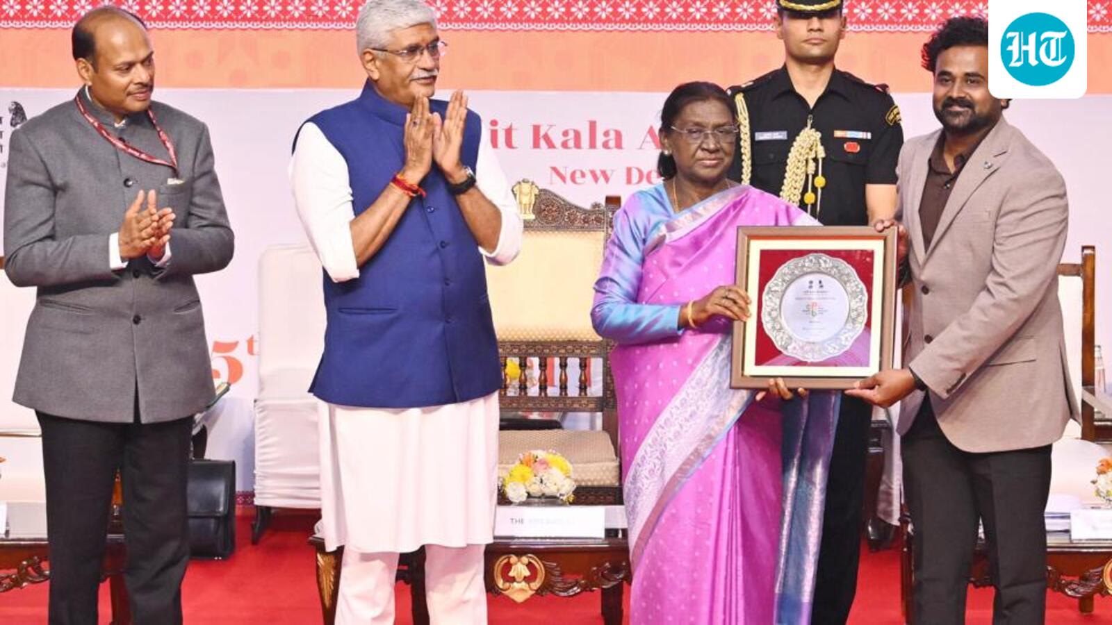 Prez Murmu presents National Exhibition of Art awards; urges support for rural artists