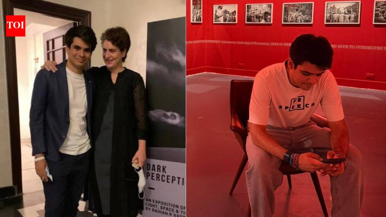 'Stand for what's true': Priyanka Gandhi's emotional message for son after exhibition row