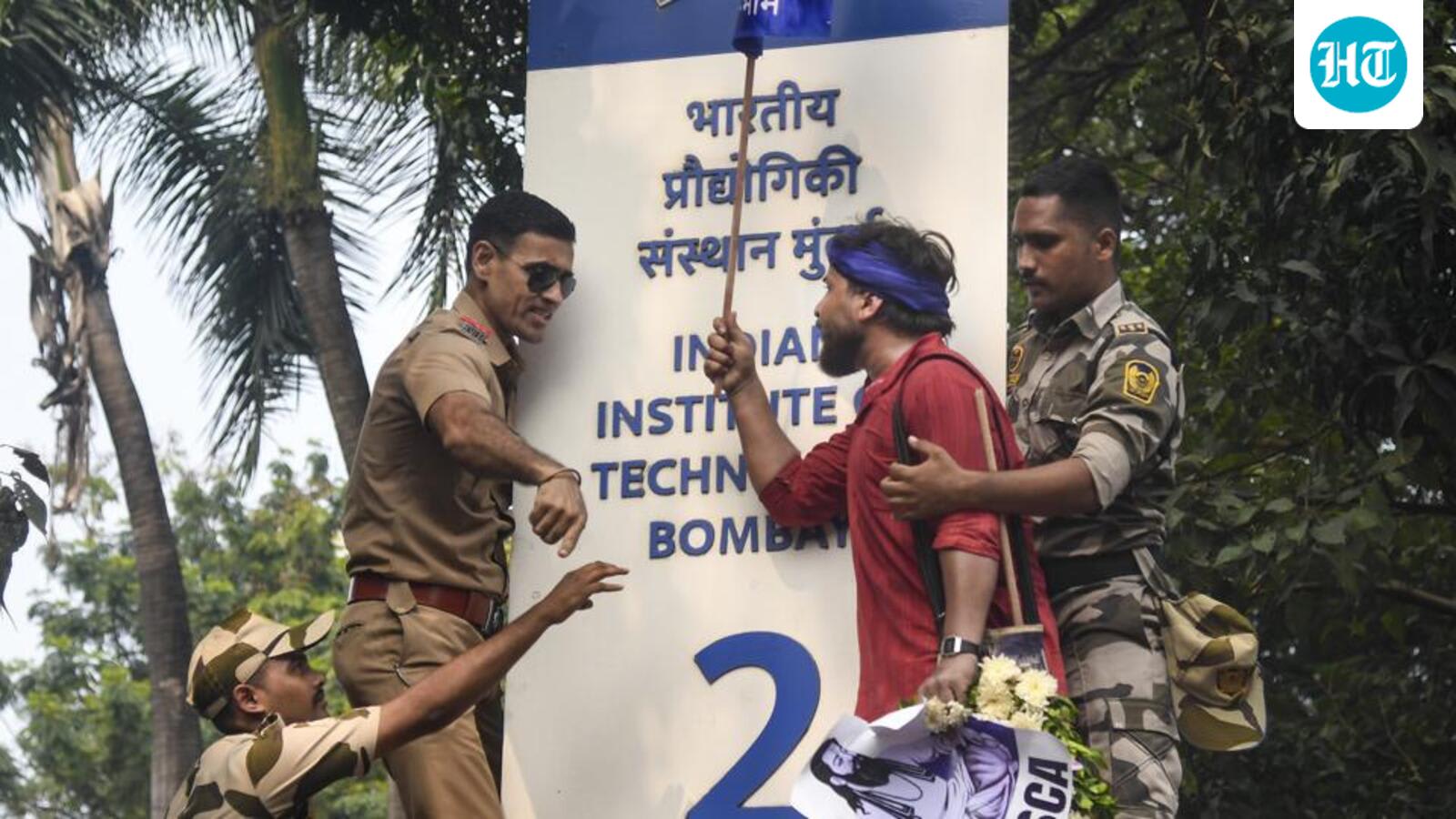 IIT-B faculty writes to director, questions removal of protesting students