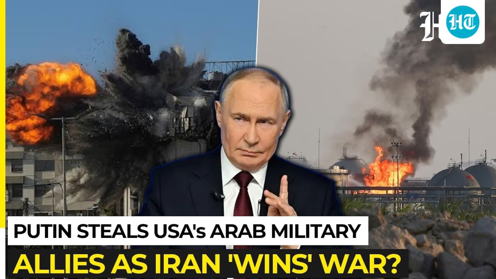 Putin steals USA's Arab military allies as Iran humiliates Trump?