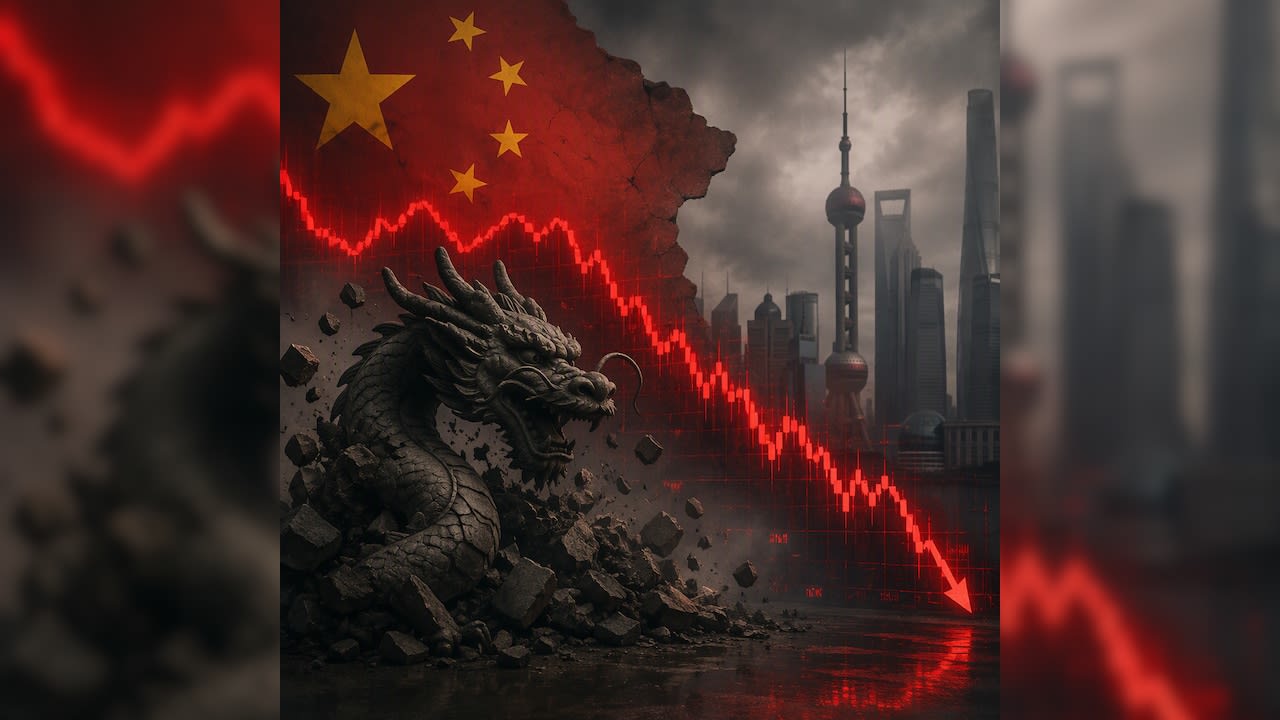 China's Stock Market Crashes 20%: 3 Reasons Why The Dragon Is Losing Its Fire