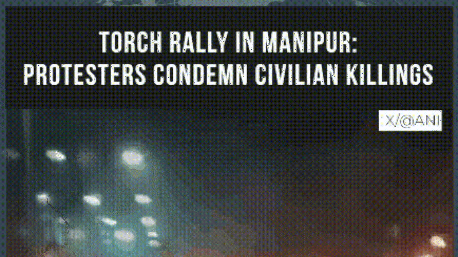 Manipur: Meira Paibi Activists Hold Torch Rally Over Killing of Three Civilians | #shorts