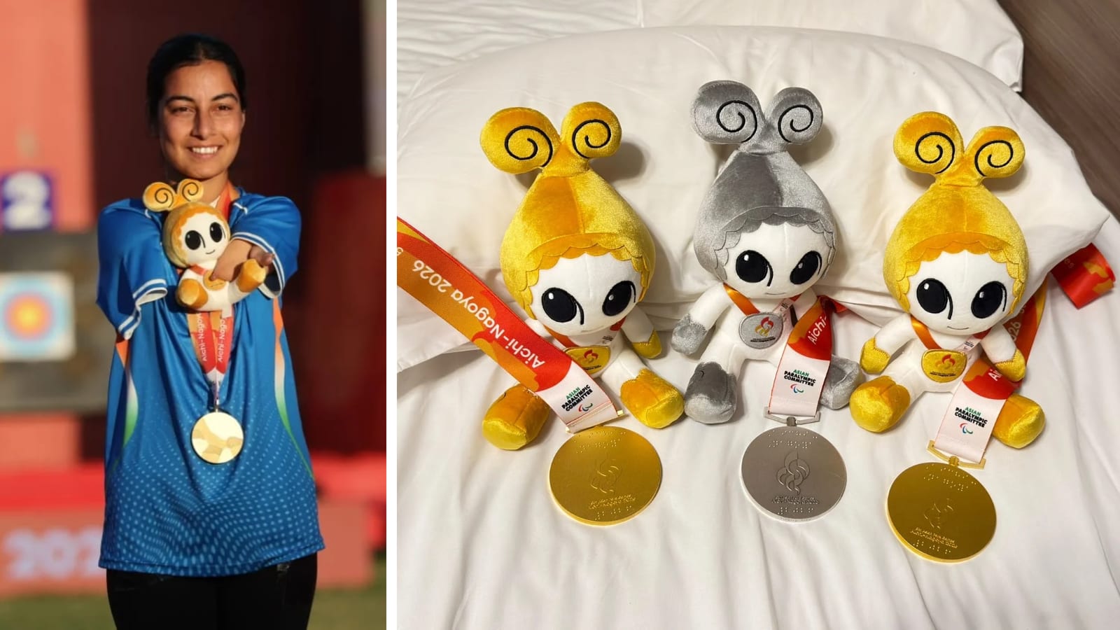 Sheetal Devi wins two gold medals a day after doubles loss at Asian Para Games