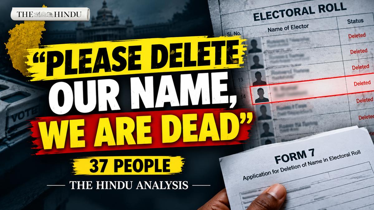 How did 37 people declare themselves dead in Karnataka’s voter rolls?