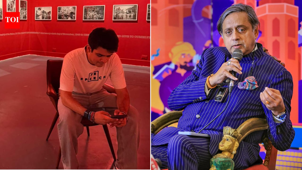 ‘Disgrace at so many levels’: Tharoor on removal of Raihan Vadra’s exhibition photos