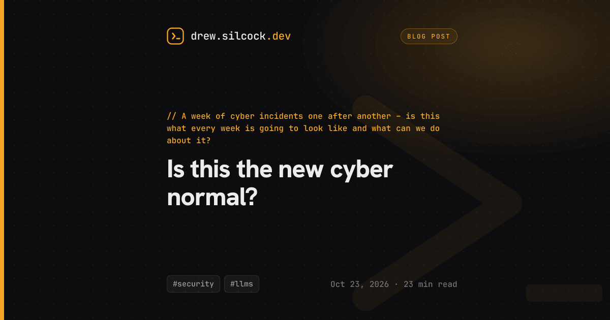 Is this the new cyber normal?