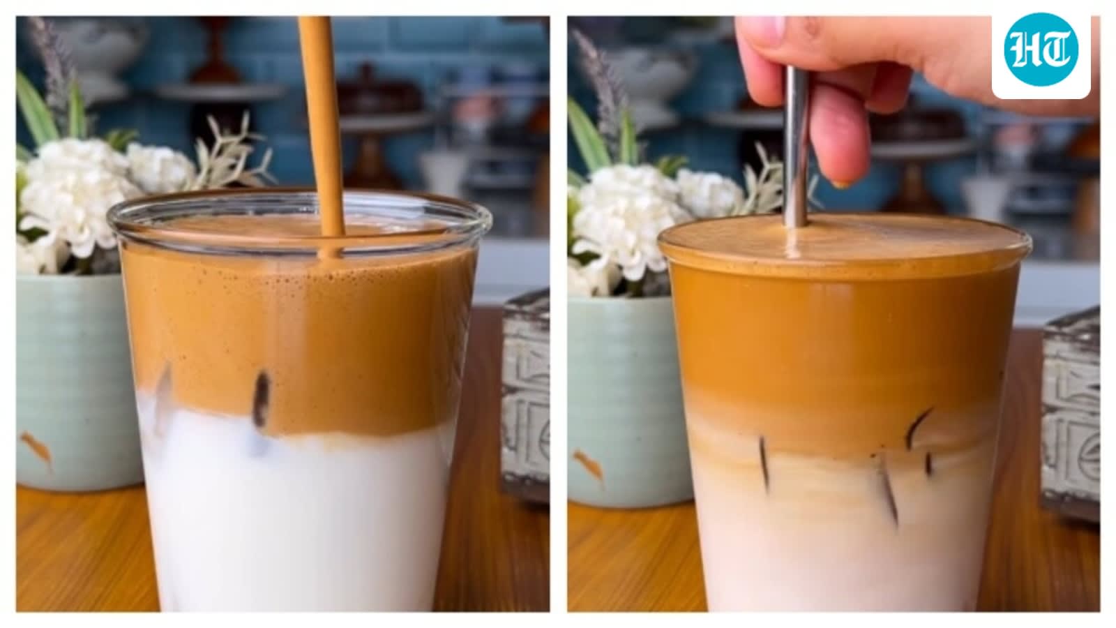 Give your usual cold coffee a frothy twist with this creamy brown sugar iced coffee recipe