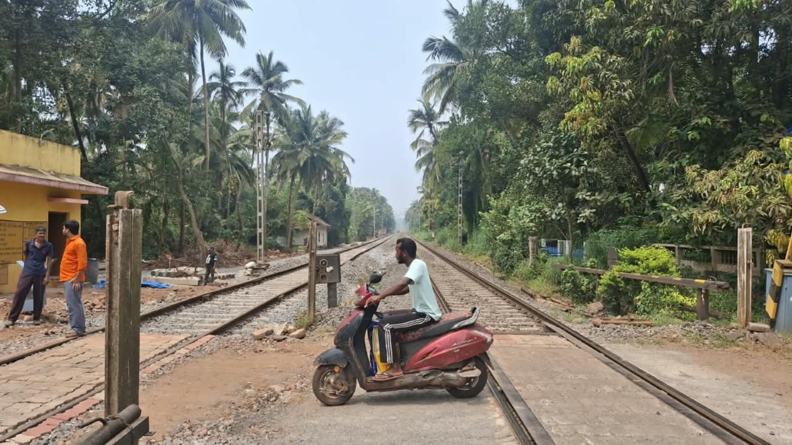 ‘My car stands like a prisoner’: In Goa village, a railway line cuts off homes