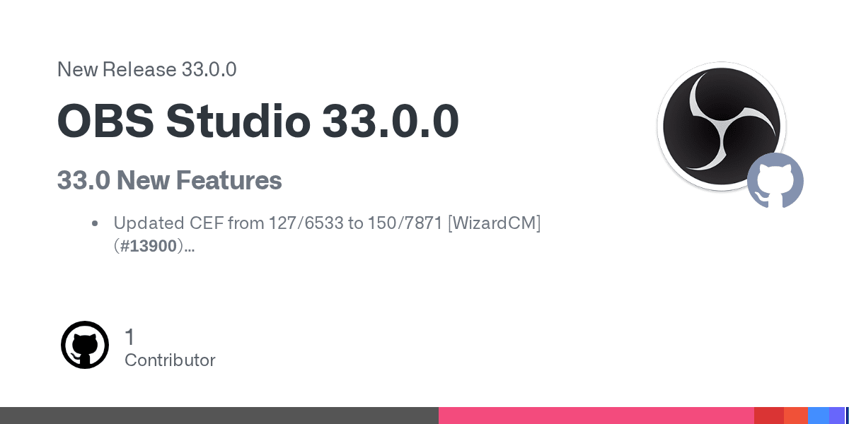 OBS Studio 33