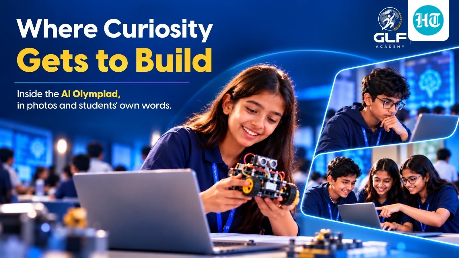 Where curiosity gets to build: Inside the AI Olympiad, in photos and students’ own words
