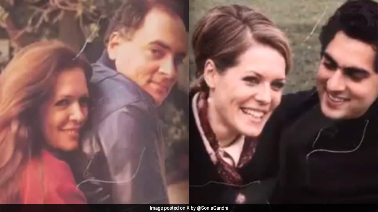 In 1st X Post, Sonia Gandhi Shares Her 'Journey Of Love' With Rajiv Gandhi