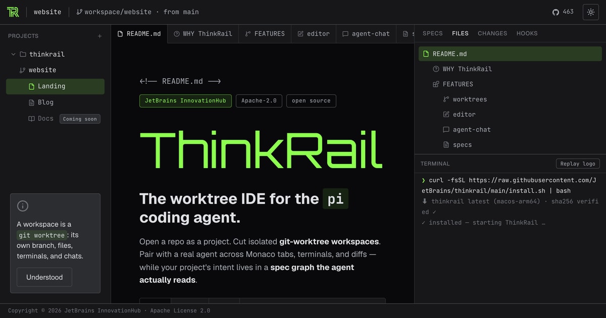 ThinkRail from JetBrains