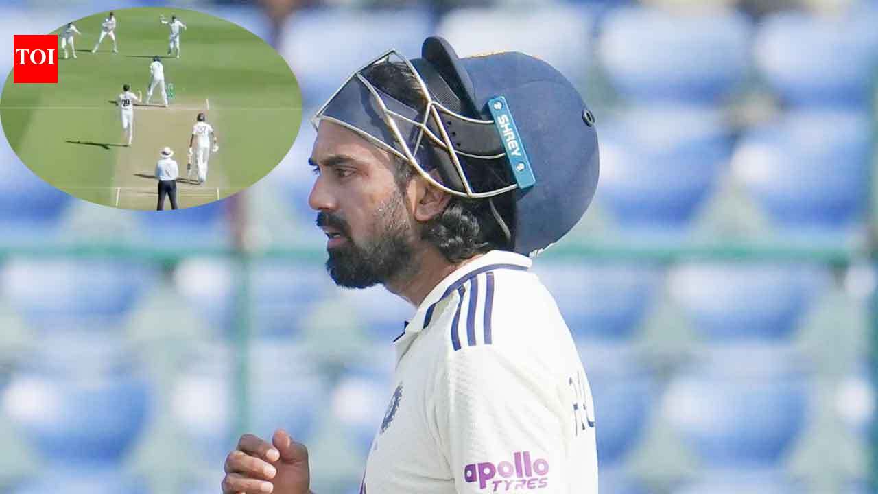 KL Rahul's horror show: Duck followed by bizarre hit-wicket dismissal