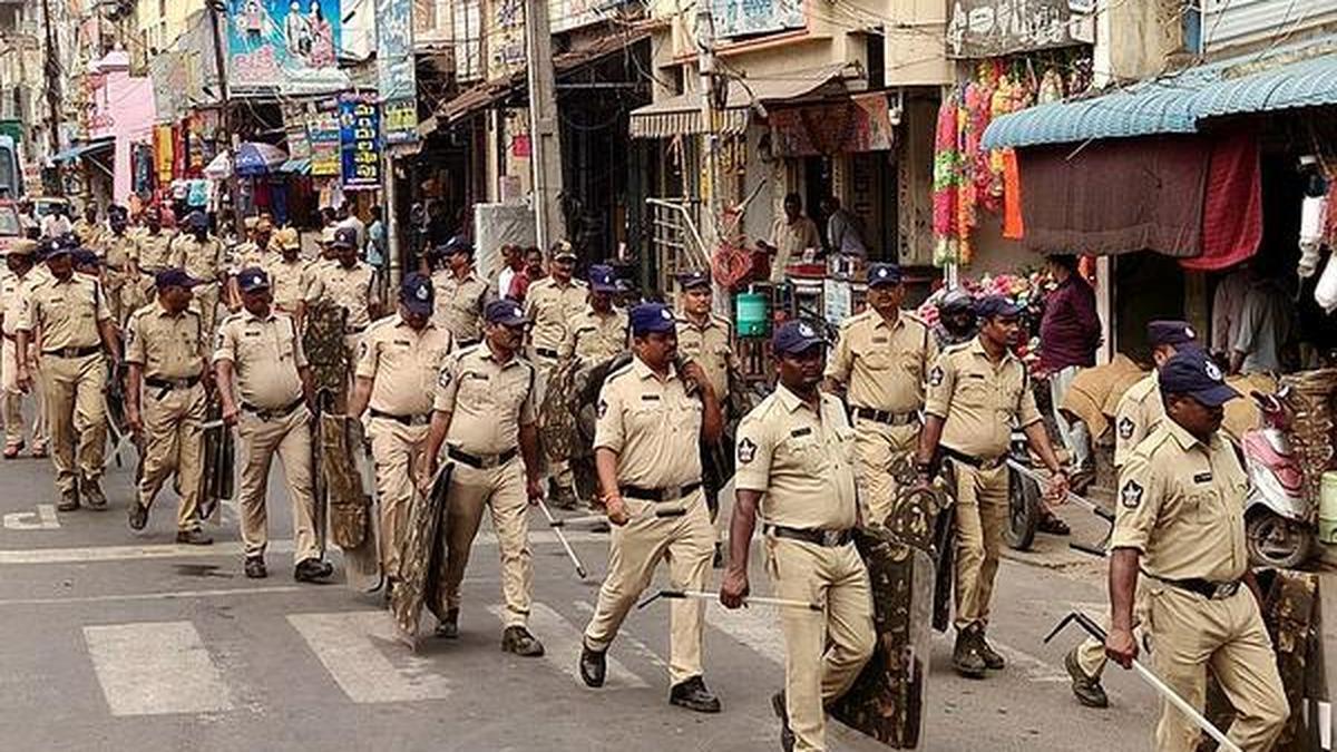 Foot marches held across district ahead of elections
