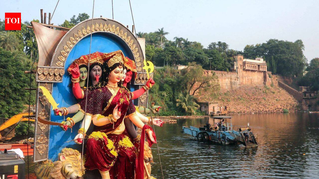 Tensions flare in Hyderabad after eggs 'thrown' at idol during procession