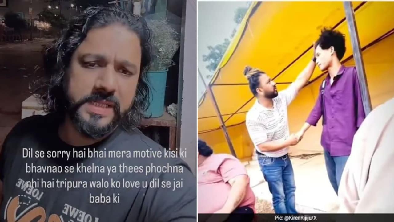 "I Fold My Hands": Content Creator Breaks Down On Camera Over Racist Video