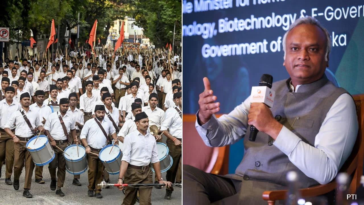 "You Are World's Biggest NGO, Just get Registered": Priyanka Kharge To RSS