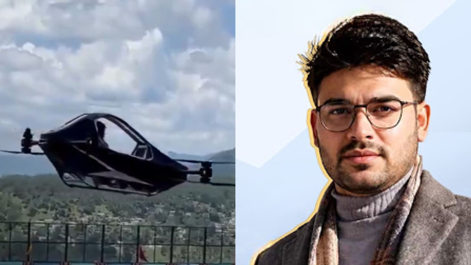 Uttarakhand BA graduate develops electric flying car; watch video