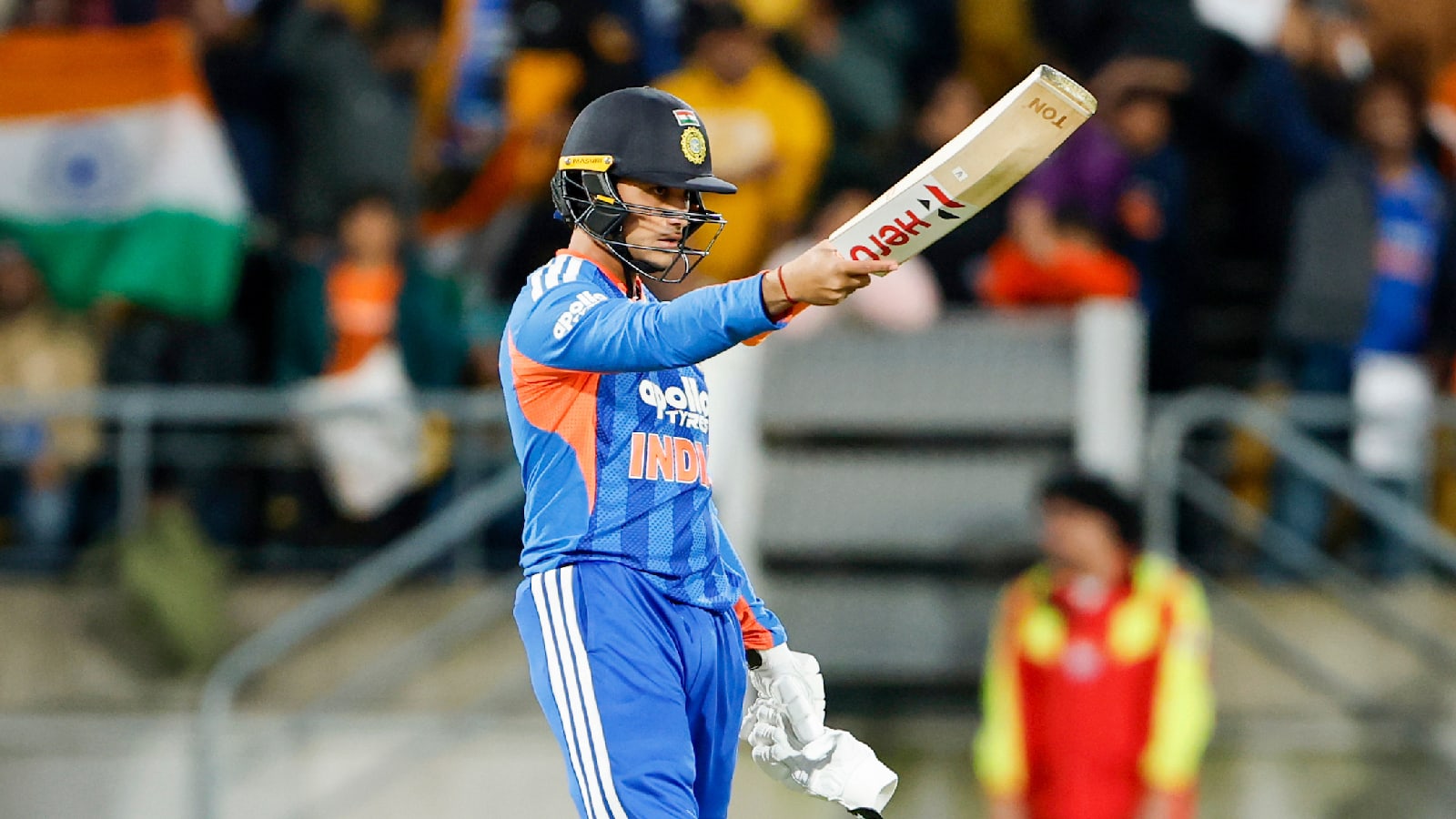 Abhishek hits 35-ball hundred, breaks Kohli’s record for most T20 tons among Indians