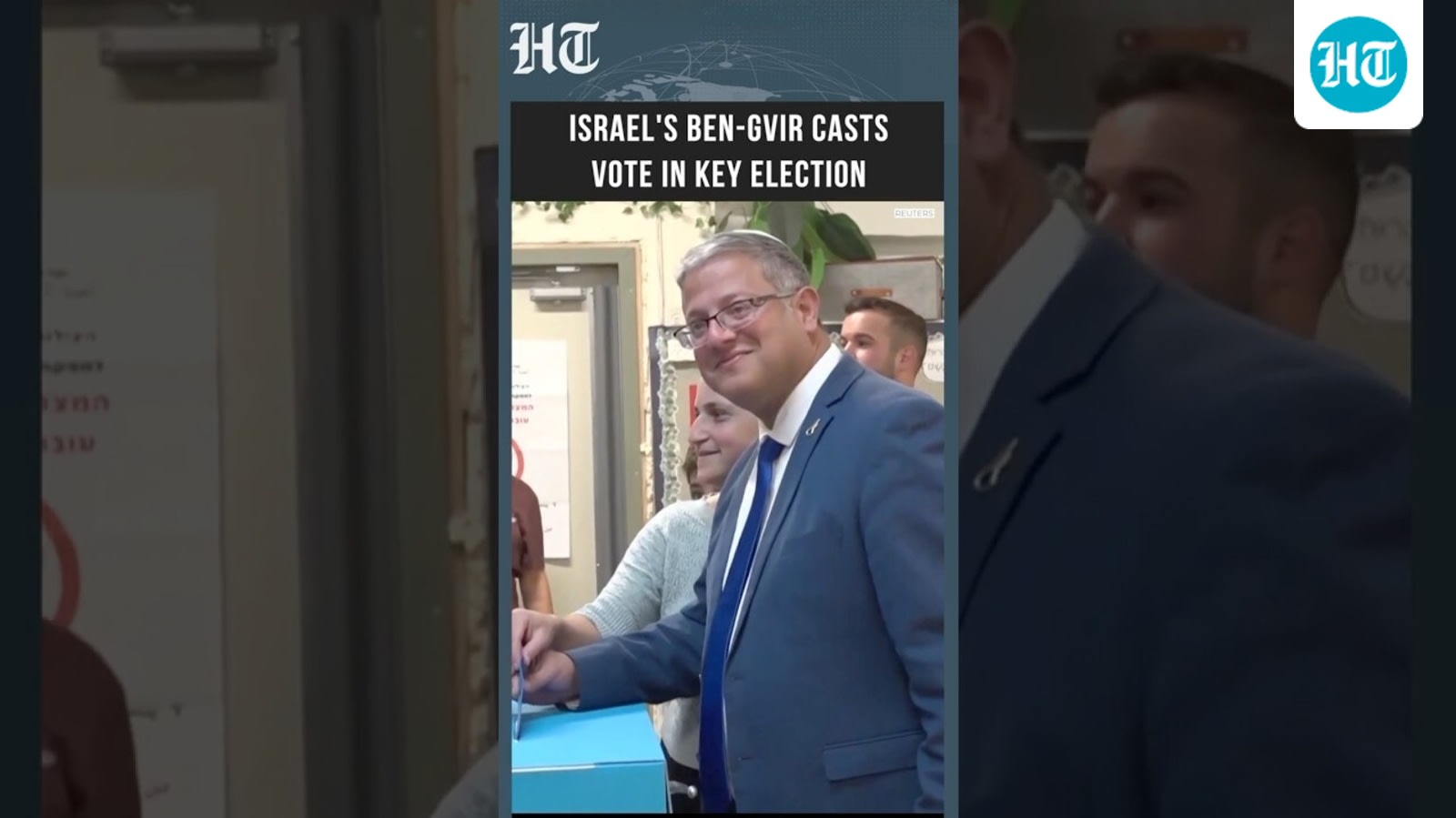 Israel Election: Itamar Ben-Gvir Casts Vote In West Bank, Backs Benjamin Netanyahu As PM