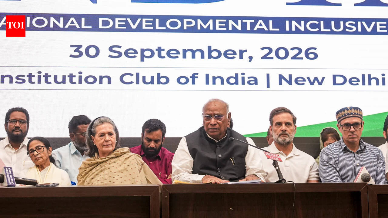 After Ashoka Hotel's snub, oppn to hold mock 'impeach CEC' event at Kharge’s house