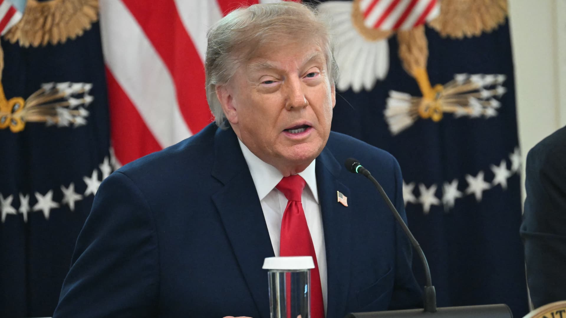 Trump jokes $5,000 would buy 'a hamburger and maybe a small dessert' at Mar-a-Lago as cost of living looms over midterms