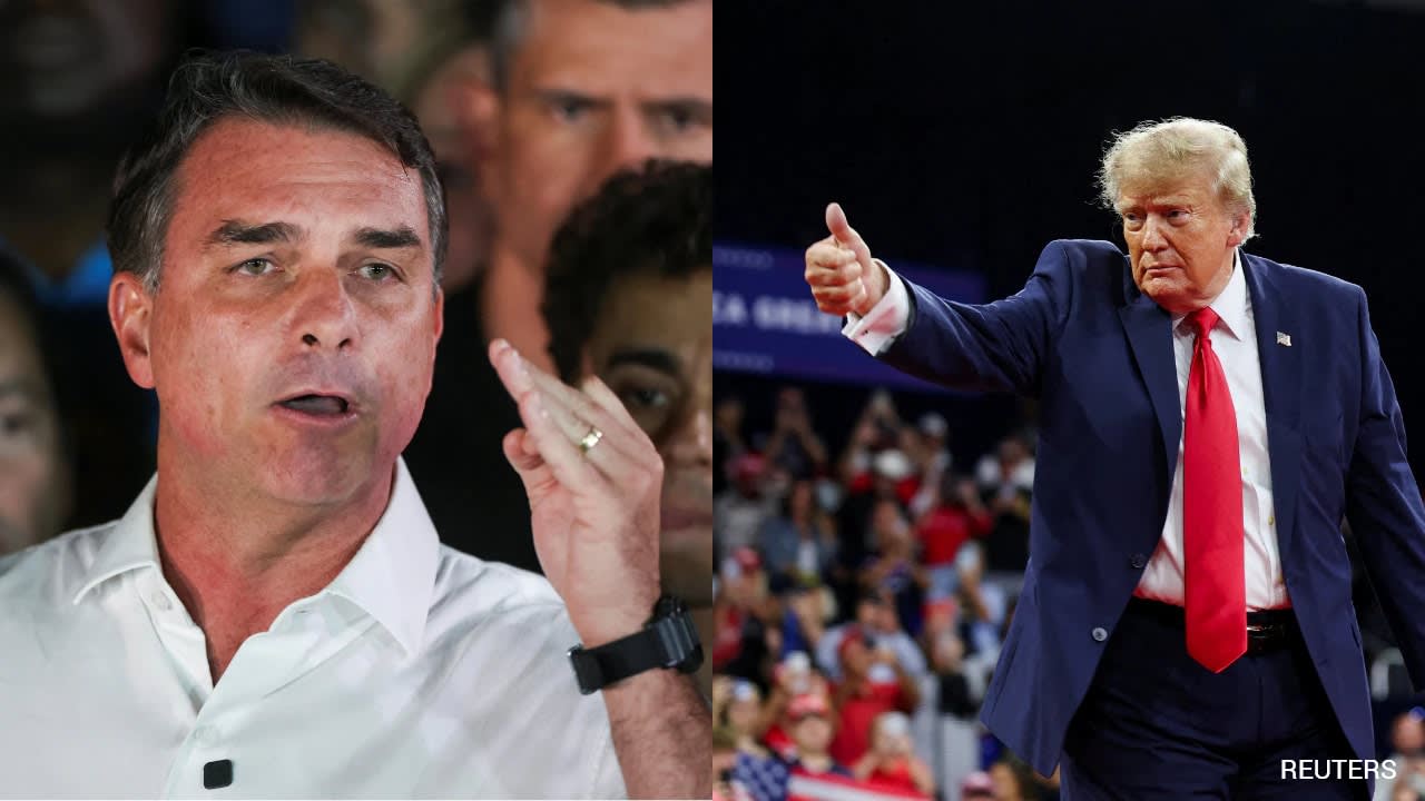 Trump Approves Flavio Bolsonaro's US Entry After He Flees Brazil